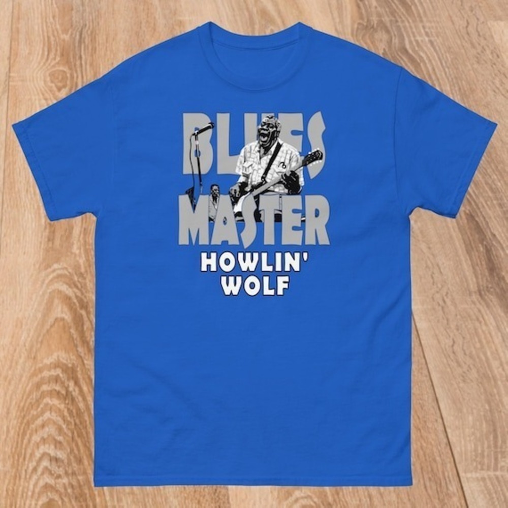 Howlin_ Wolf T-shirt Blues Master Cotton Tee